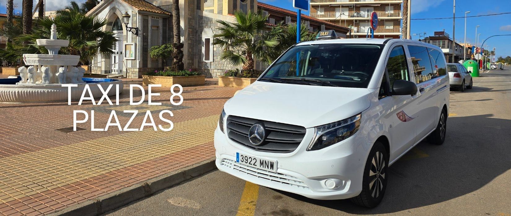Taxi 8 plazas Eurotaxi Cartagena